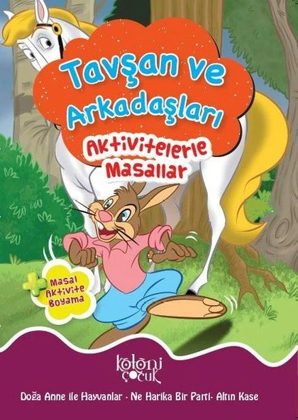 Tavşan ve Arkadaşları - Aktivitelerle Masallar ürün görseli 1
