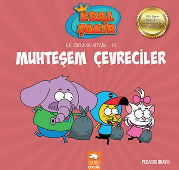 Kral Şakir İlk Okuma 10 - Muhteşem Çevreciler ürün görseli 1