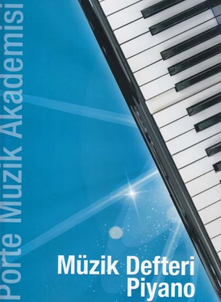 Porte Müzik Akademisi - Müzik Defteri Piyano ürün görseli 1