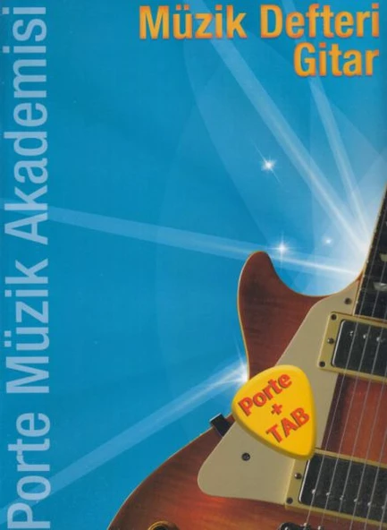 Porte Müzik Akademisi Müzik Defteri Gitar ürün görseli 1
