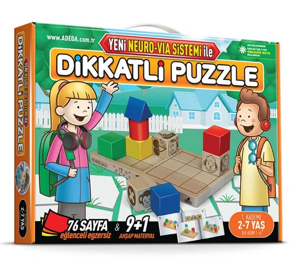 Puzzle İlk Adım (2-7 yaş ) ürün görseli 1