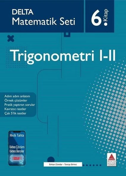Delta Matematik Seti 6.Kitap - Trigonometri 1-2 ürün görseli 1