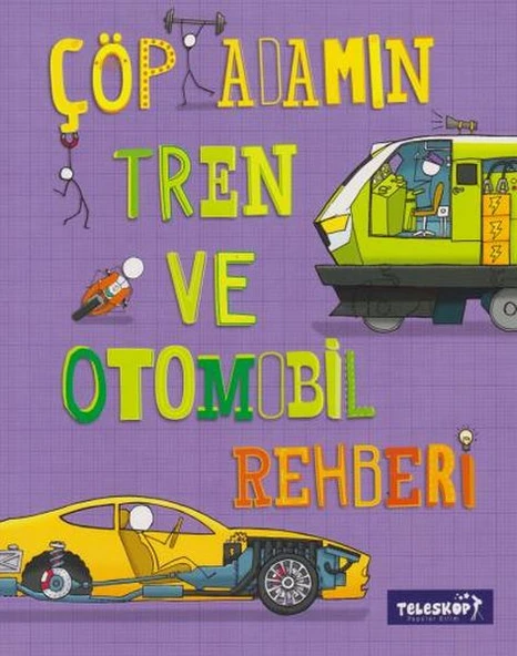 Çöp Adamın Tren ve Otomobil Rehberi ürün görseli 1