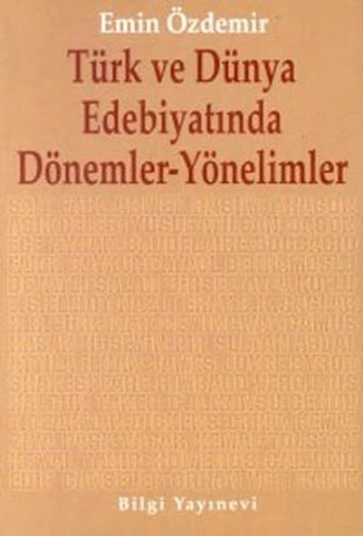 Türk ve Dünya Edebiyatında Dönemler-Yönelimler ürün görseli 1