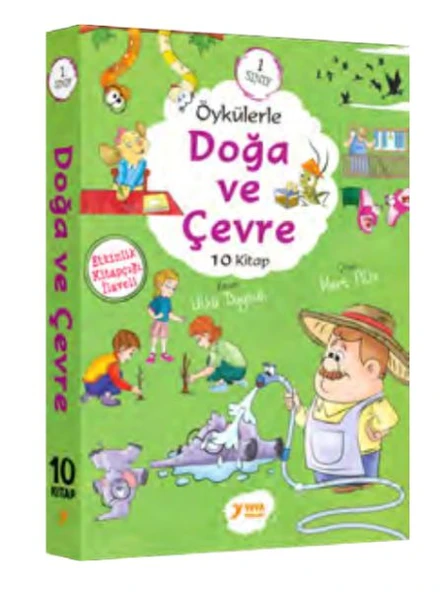 Öykülerle Doğa ve Çevre 1. Sınıf 10 Kitap ürün görseli 1
