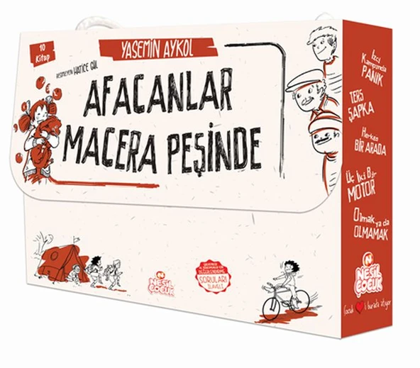 Afacanlar Macera Peşinde (10 Kitap) ürün görseli 1