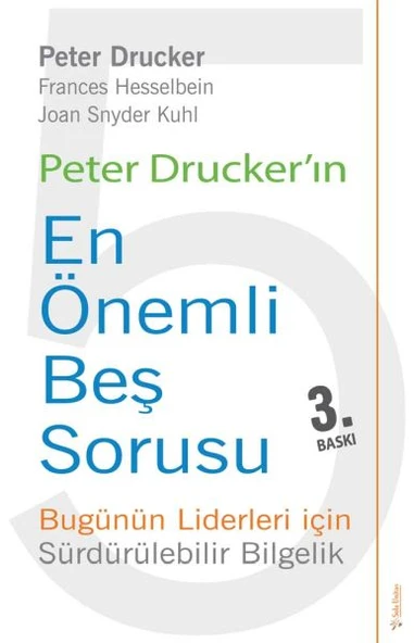 Peter Drucker'ın En Önemli Beş Sorusu ürün görseli 1