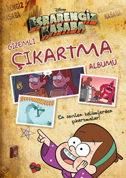 Disney -  Esrarengiz Kasaba Gizemli Çıkartma Albümü ürün görseli 1