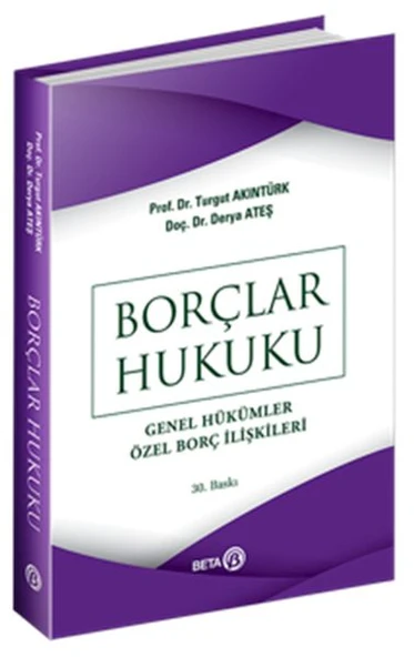 Borçlar Hukuku (Genel Hükümler - Özel Borç İlişkileri) ürün görseli 1