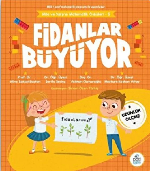 Fidanlar Büyüyor - Mila Ve Sarp’ın Matematik Öyküleri - 5 ürün görseli 1
