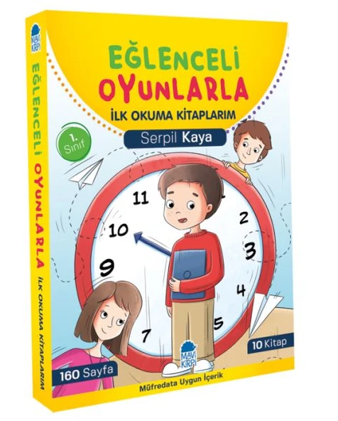 Eğlenceli Oyunlarla İlk Okuma Kitaplarım Set (10 Kitap) ürün görseli 1