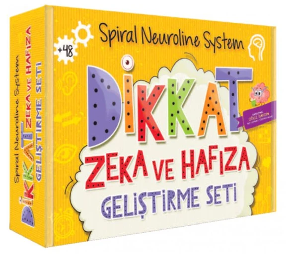 Dikkat Zeka ve Hafıza Geliştirme Seti (8 kitap) ürün görseli 1