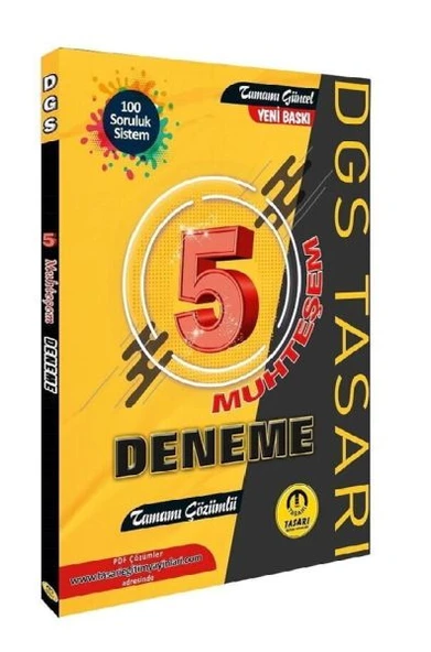 Tasarı DGS 5 Muhteşem Çözümlü Deneme ürün görseli 1