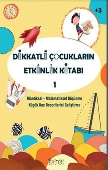 Dikkatli Çocukların Etkinlik Kitabı-1 ürün görseli 1