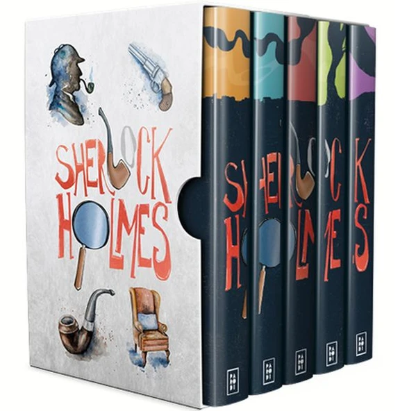 Sherlock Holmes Serisi Kutulu Set - 5 Kitap Takım ürün görseli 1