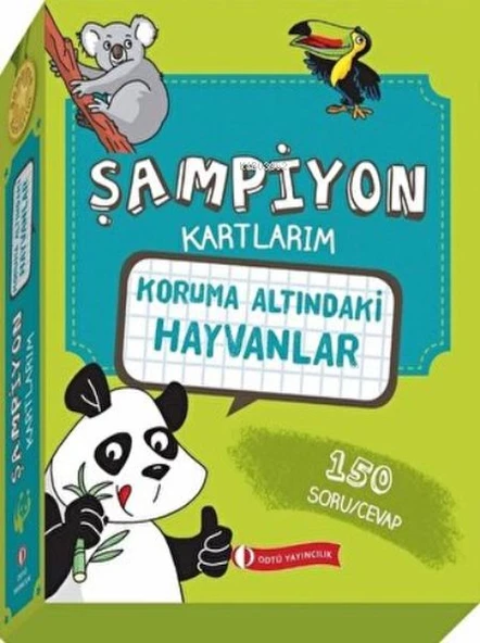 Koruma Altındaki Hayvanlar Şampiyon Kartlarım ürün görseli 1