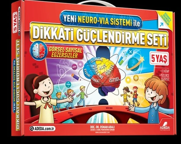 Dikkati Güçlendirme Seti  Anasınıfı – 5 Yaş- Neuro-Via ürün görseli 1