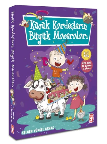 Küçük Kardeşlerin Büyük Maceraları Seti (5 Kitap) ürün görseli 1