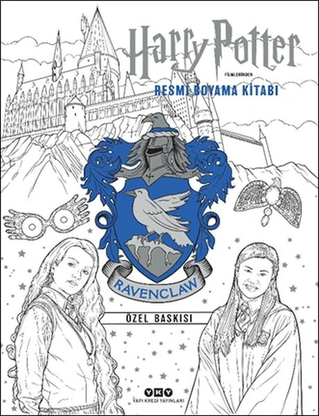 Harry Potter Filmlerinden Resmi Boyama Kitabı – Ravenclaw Özel Baskısı ürün görseli 1