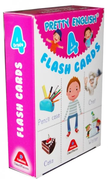Pretty English Flash Cards 4 Grade ürün görseli 1