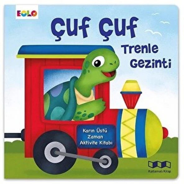 Çuf Çuf Trenle Gezinti - Karın Üstü Zaman Aktivite Kitabı ürün görseli 1