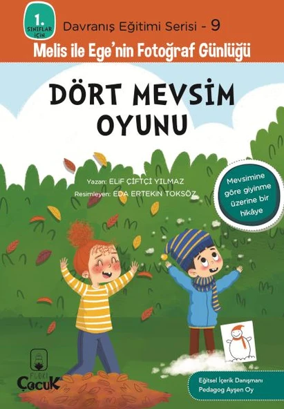 Davranış Eğitimi Serisi 9 - Melis ile Ege'nin Fotoğraf Günlüğü-Dört Mevsim Oyunu ürün görseli 1