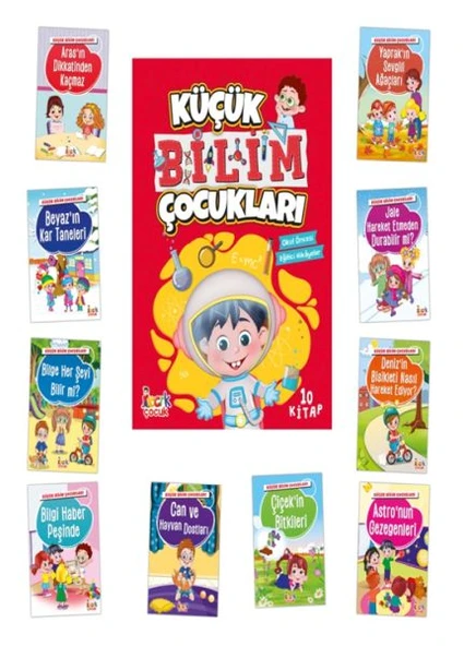 Küçük Bilim Çocukları -  (10 Kitap) ürün görseli 1