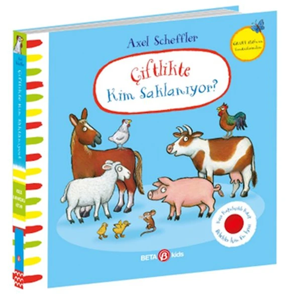 Çiftlikte Kim Saklanıyor-Alex Scheffler (Keçe Kapakçıklı Kitap) ürün görseli 1
