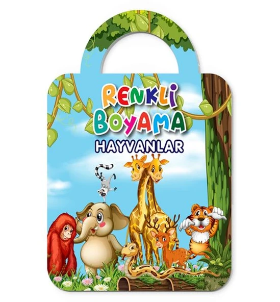Renkli Boyama-Hayvanlar ürün görseli 1