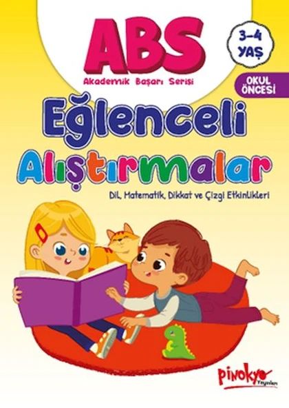 ABS 3-4 Yaş Eğlenceli Alıştırmalar ürün görseli 1