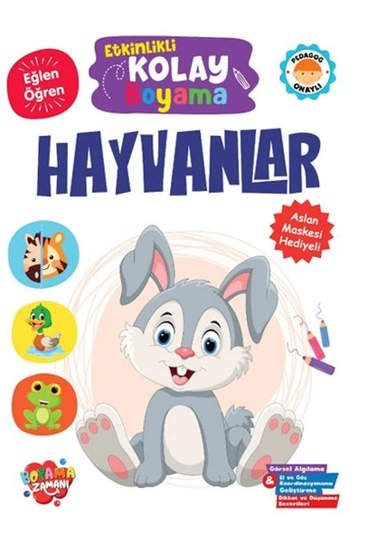 Etkinlikli Kolay Boyama – Hayvanlar ürün görseli 1