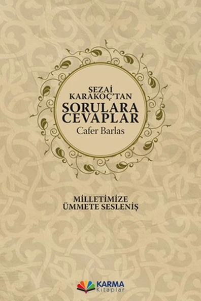 Sezai Karakoç’tan Sorulara Cevaplar ürün görseli 1