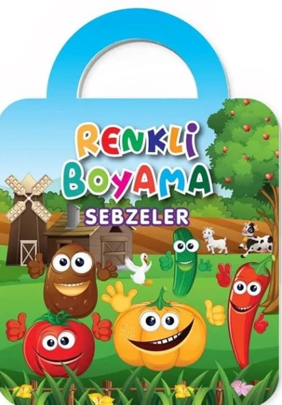 Renkli Boyama-Sebzeler ürün görseli 1