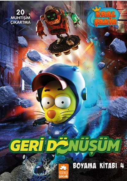 Kral Şakir Geridönüşüm Boyama Kitabı 4 ürün görseli 1