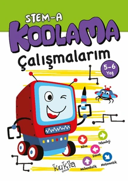 STEM-A 5-6 Yaş Kodlama Çalışmalarım ürün görseli 1