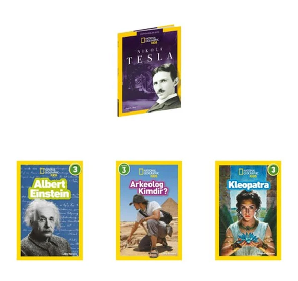 National Geographic Kids Kültür Kitapları Seti 4 Kitap ürün görseli 1