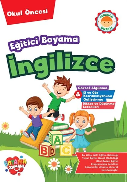 Eğitici Boyama - İngilizce ürün görseli 1