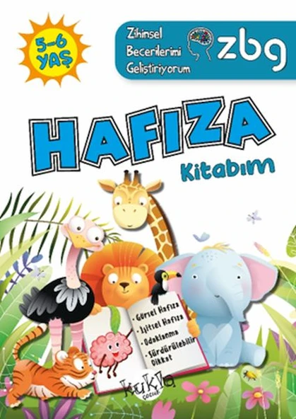 ZBG 5-6 Yaş Hafıza Kitabım ürün görseli 1