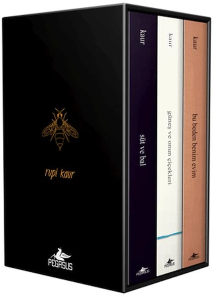 Rupi Kaur Şiir Koleksiyonu Kutulu Özel Set 3 Kitap ürün görseli 1