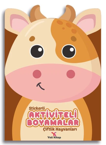 Stickerli Aktivite ve Boyamalar Çiftlik Hayvanları ürün görseli 1