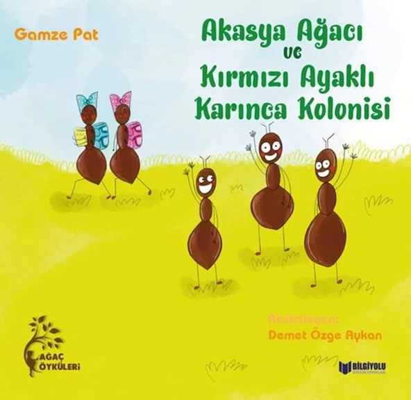 Akasya Ağacı Ve Kırmızı Ayaklı Karınca Kolonisi ürün görseli 1