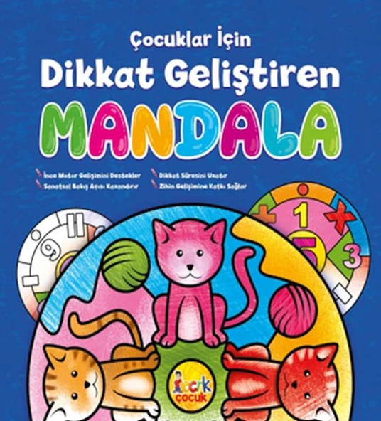 Çocuklar İçin Dikkat Geliştiren Mandala ürün görseli 1