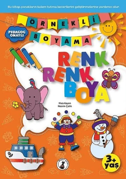Örnekli Boyama Renk Boya 3+Yaş ürün görseli 1