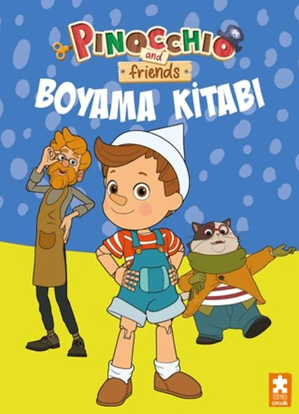 Pinocchio and Friends - Boyama Kitabı 3 ürün görseli 1