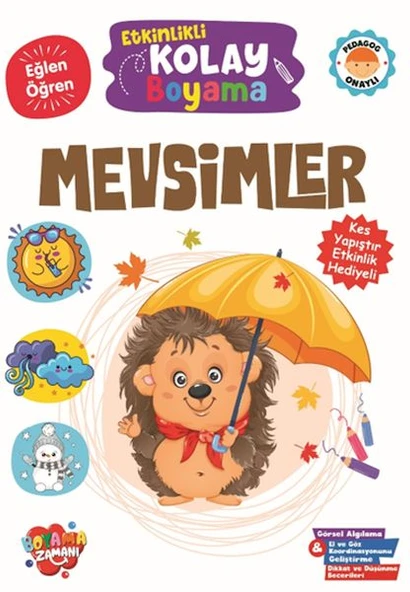Etkinlikli Kolay Boyama -Mevsimler ürün görseli 1