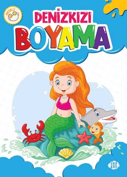 Neşeli Denizkızı Boyama ürün görseli 1