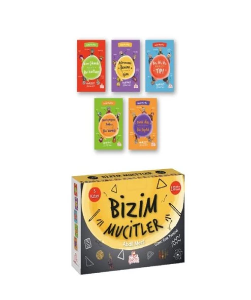 Bizim Mucitler (5 Kitap) ürün görseli 1