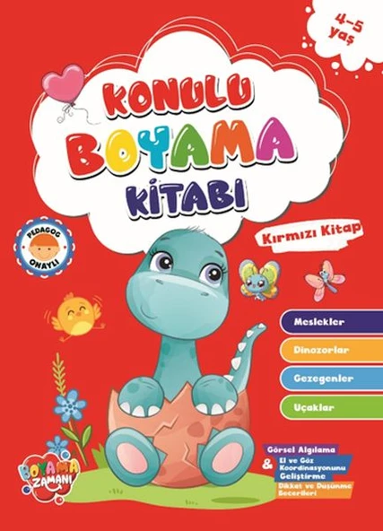 Konulu Boyama - KırmızıKitap (4-5 Yaş) ürün görseli 1