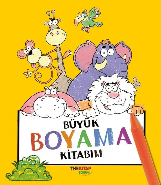Büyük Boyama Kitabı ürün görseli 1