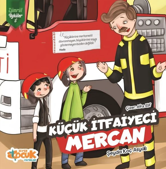 Küçük İtfaiyeci Mercan Zümrüt Öyküler 5 ürün görseli 1